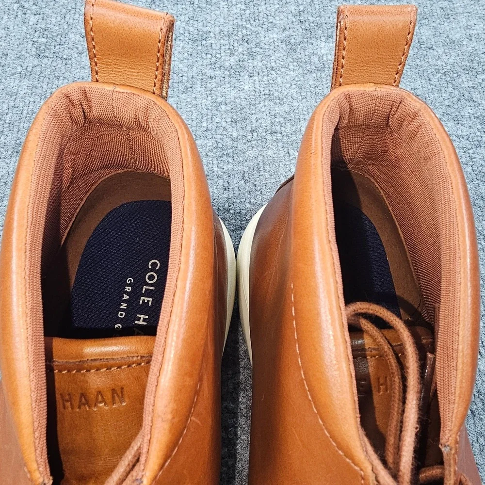 Cole Haan Generation ZeroGrand Chukka Men's 11M British Tan Leather‎ Boot C28727